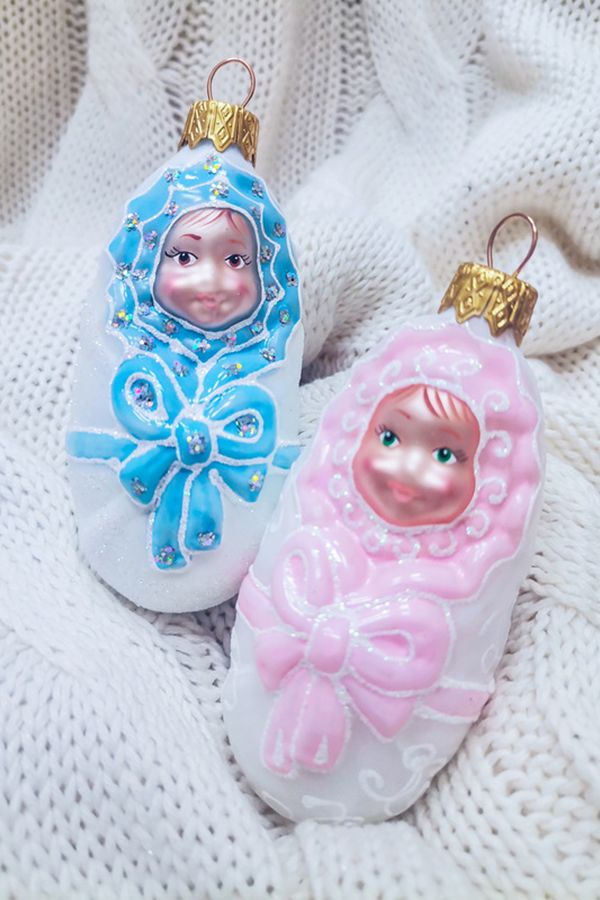 Елочная игрушка Младенец АУ-297