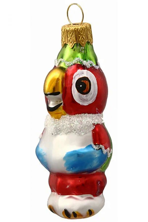 Елочная игрушка Попугай Кеша ФУ-432