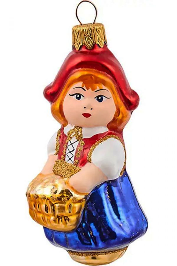 Елочная игрушка Красная шапочка ФУ-552