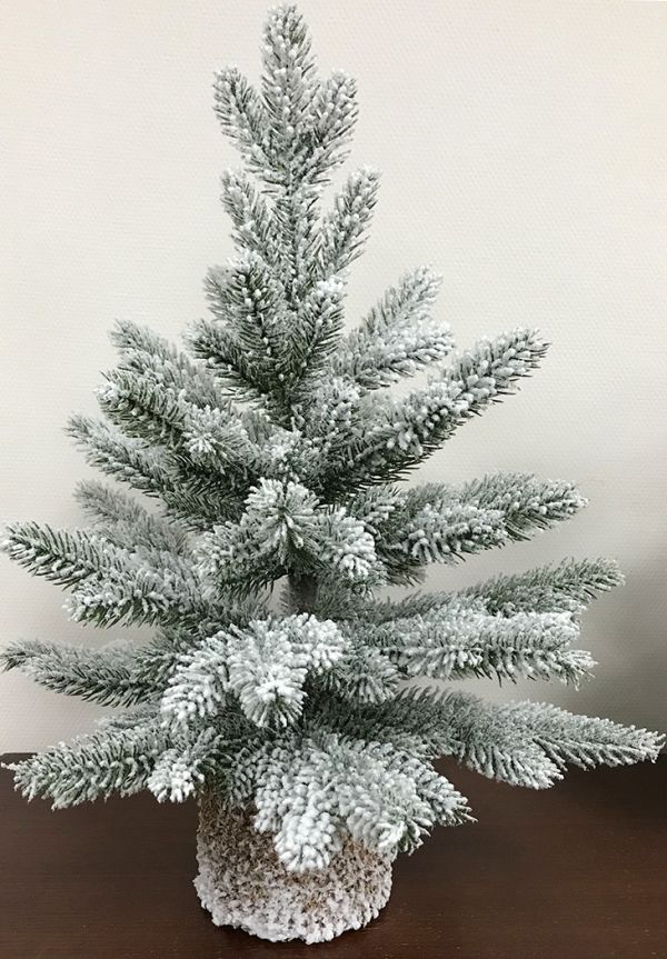 Искусственная Ель Хлоя заснеженная от 40 до 60 см 22045-22060-SN