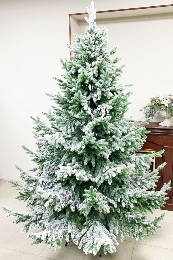 Ель искусственная Балканская заснеженная от 180 до 230 см 98180-98230-SN