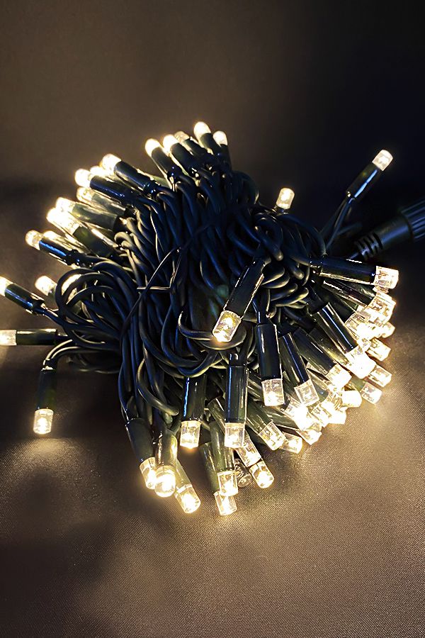 Электрогирлянда Нить 10м LED-PLR-100-10M-240V-WW/DG Fl