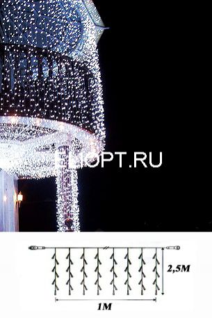 Световой занавес 1,0х2,5(h)м DMLC320R48WC-L